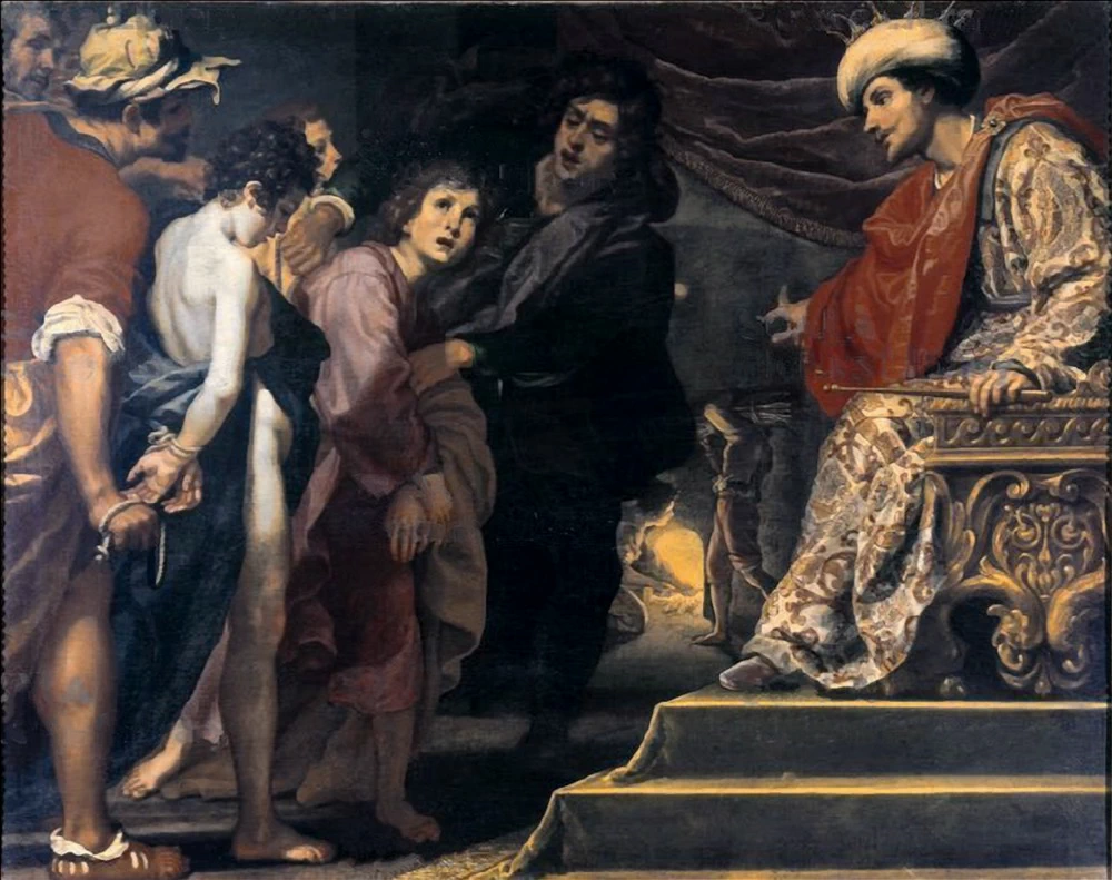 Tre giovani ebrei condotti alla fornace - Galleria Palatina di Palazzo Pitti, Firenze